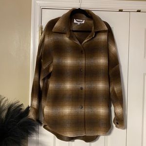 BB Dakota fringe coat